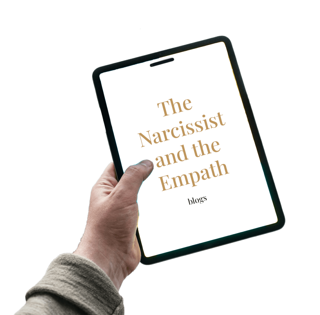 Man holding IPAD
