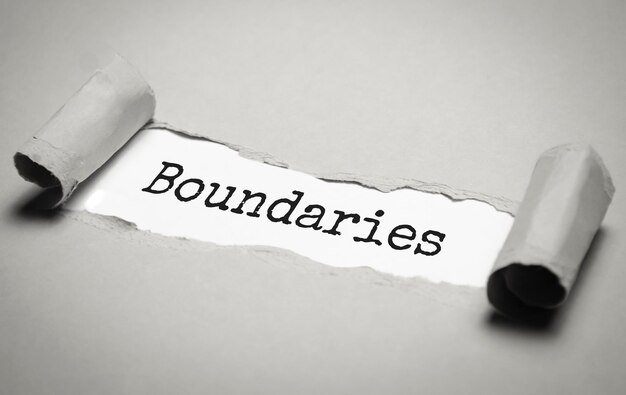 Boundaries