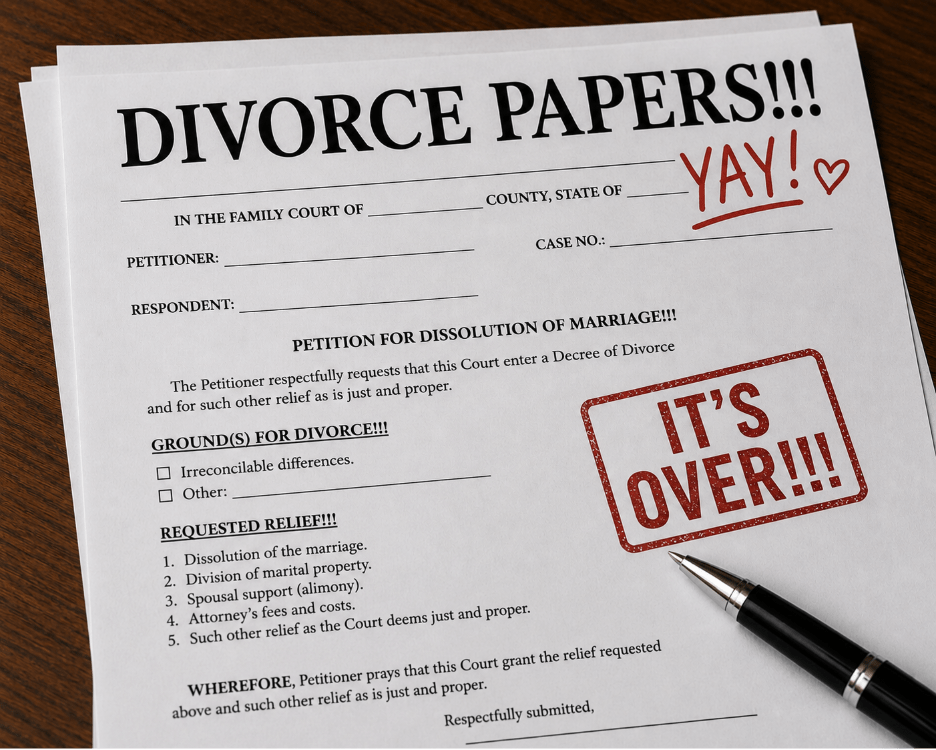 THE DIVORCE PAPERS